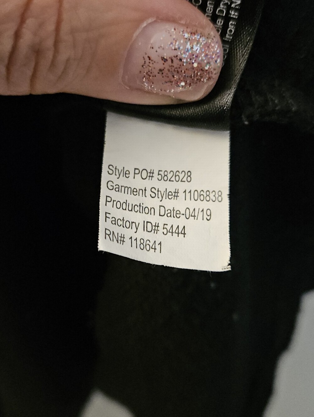 Lane Bryant Black Knit Poncho Top with Pintuck Detail - Picture 7 of 7